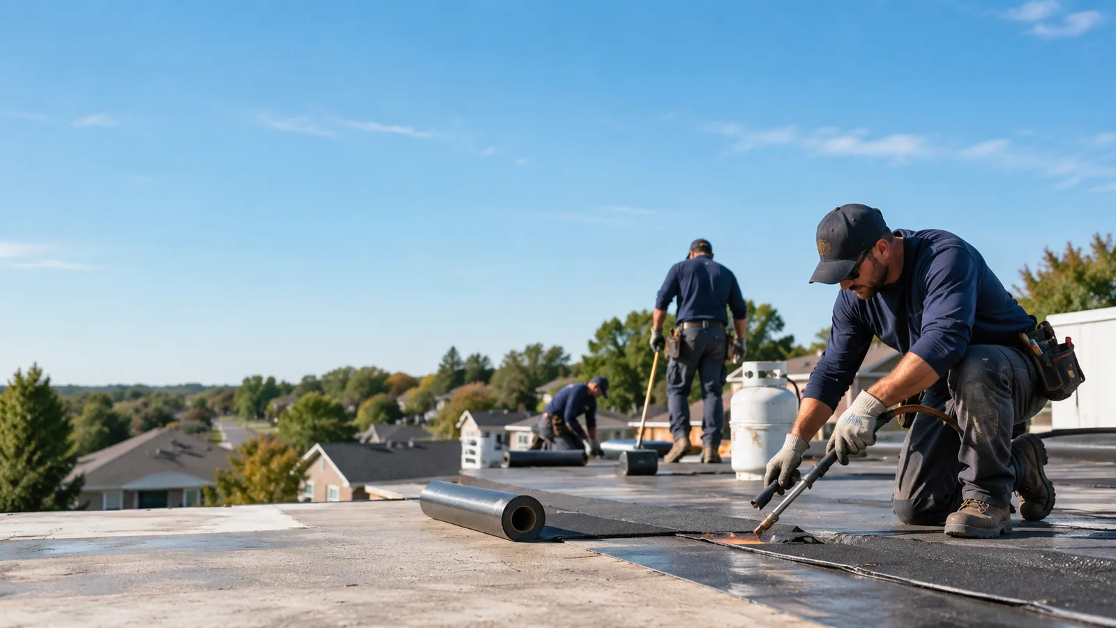 Flat Roof Leak Repair providers in Stout, OH